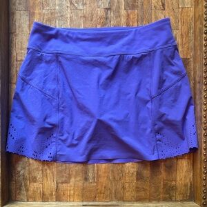 Ivivva size 14 skirt with shorts purple